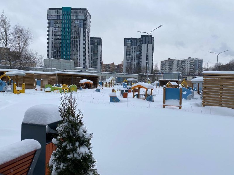 ГК «Инград» построил детский сад на 170 мест в жилом квартале «Лесной» в Одинцово.