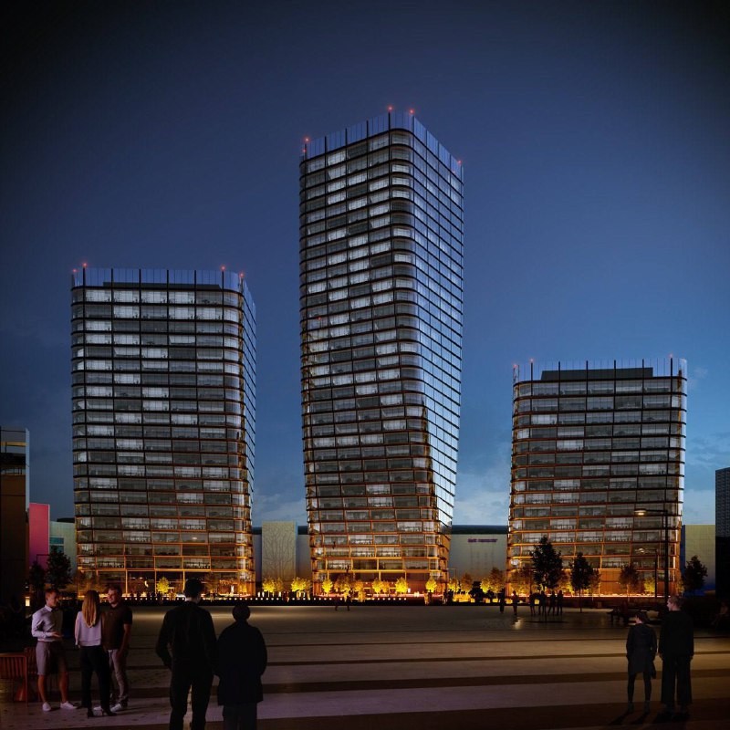 Tekta Group вложит почти ₽36 млрд в строительство премиального офисного комплекса на Ходынском поле в Москве.