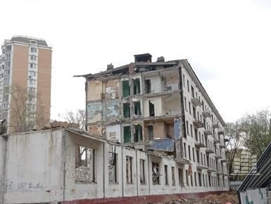 🏗 На месте сноса старых построек в Москве строят и проектируют 4,6 млн. кв.м. жилья.