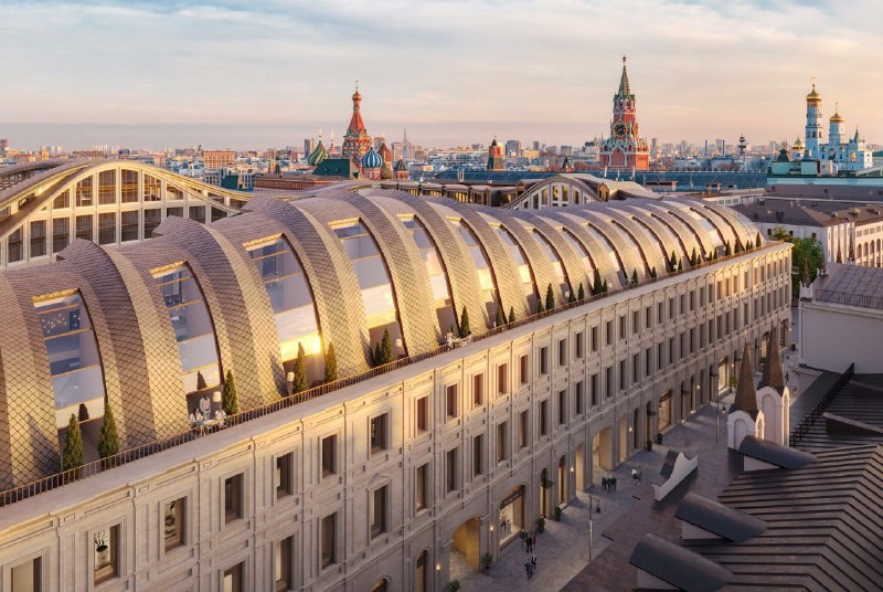 ​ Новый deluxe-проект с именем «Николь» появится в центре Москвы. Архитектура: Heatherwick Studio (Великобритания).