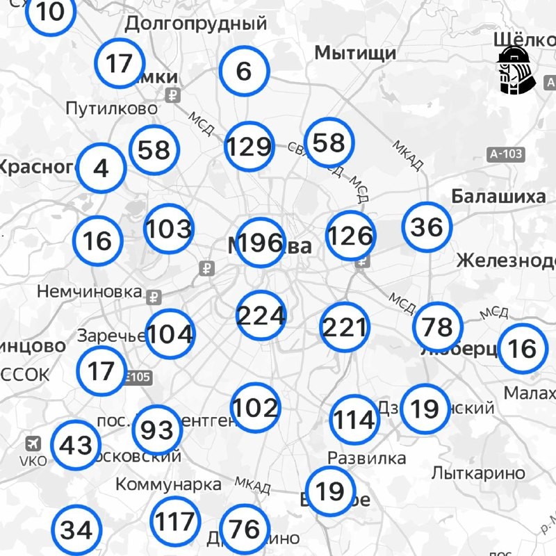 ✅ Появилась карта всех строящихся объектов с адресами и сроками строительства в Москве.