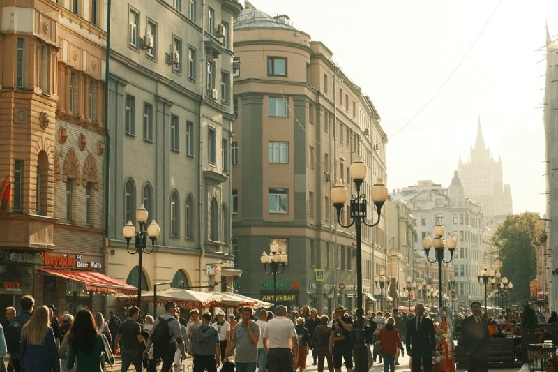 🍽 На Арбате снизилась до минимума доля свободных торговых помещений.