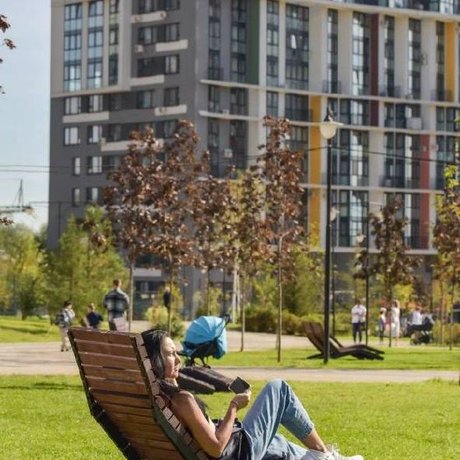 Новый парк в «Новой звезде».