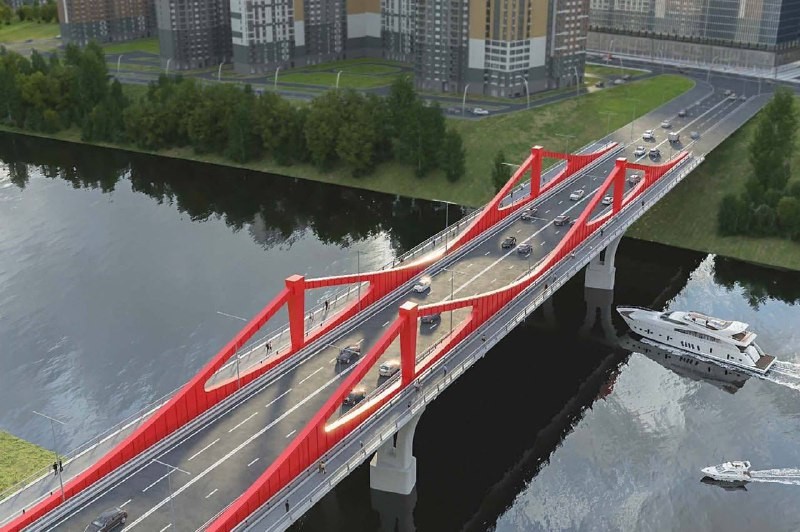 В перспективе Мневниковскую пойму, где расположен проект Донстрой, с «большой землей» соединят целых 4 новых моста.